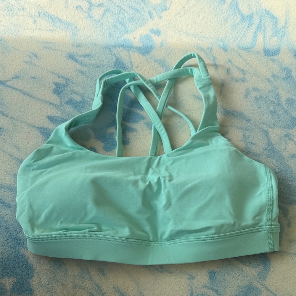 Lululemon Athletica Turquoise Sports Bra